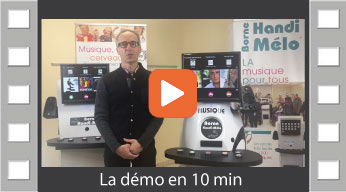 Borne Handi-Mélo - Vidéo présentant les fonctionnalités de la borne